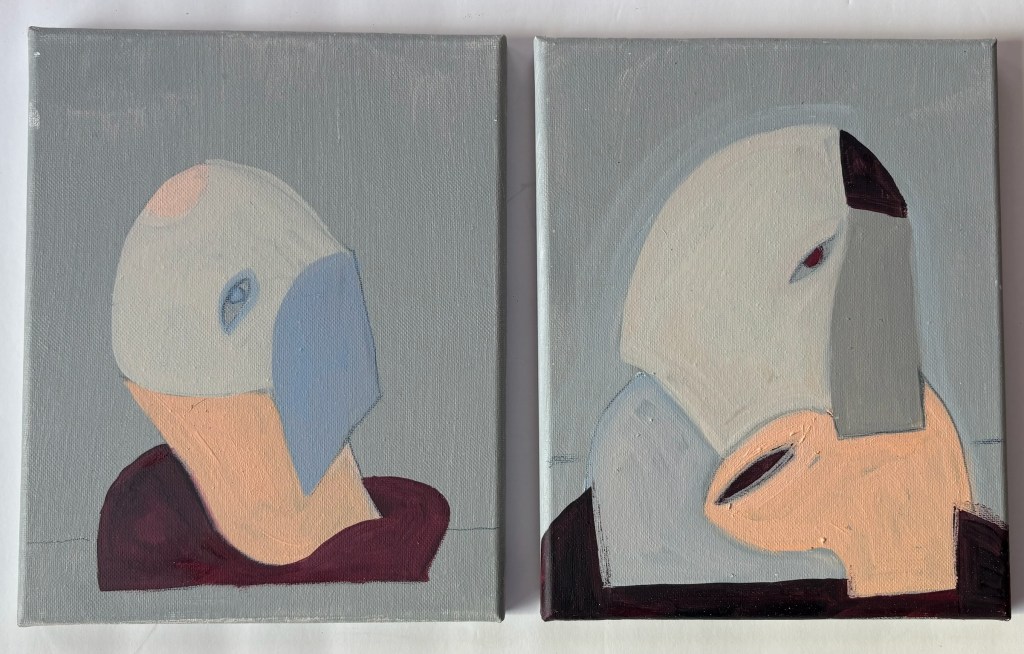 Rose Burlingham art : painting oil on canvas