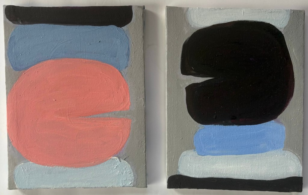 Rose Burlingham art : painting oil on canvas