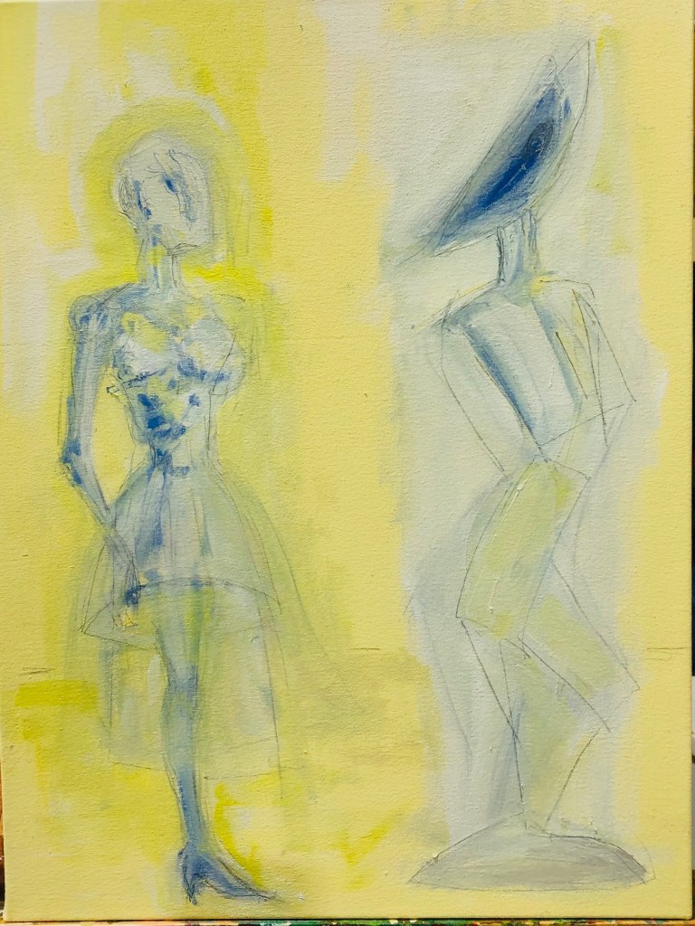 Rose Burlingham art : oil on canvas