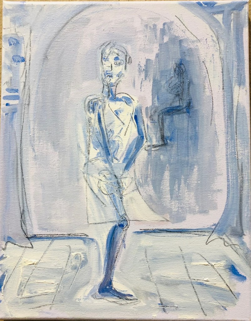 Rose Burlingham art : oil on canvas