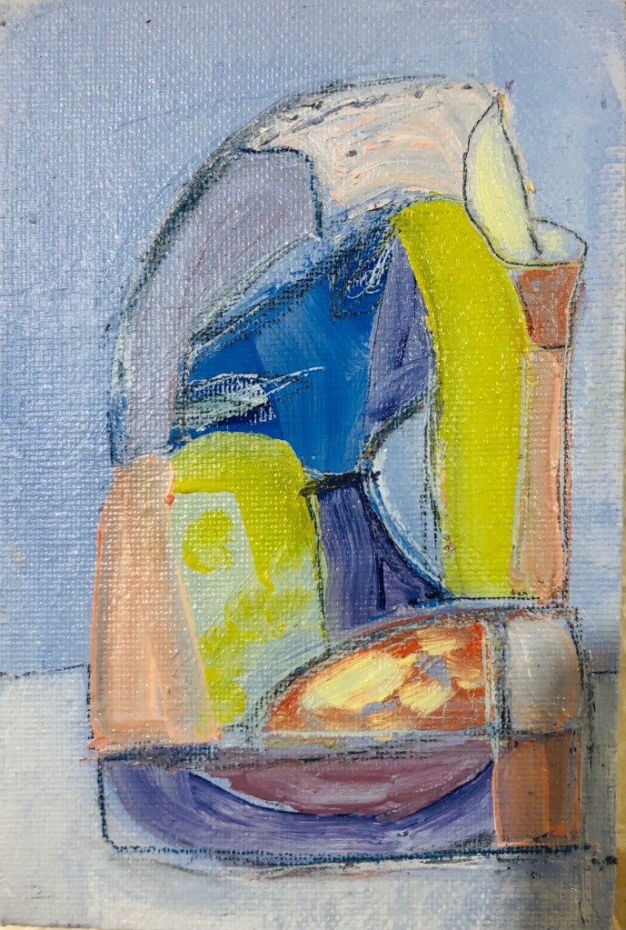 Rose Burlingham art : painting oil on canvas